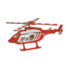 DIY Model toys 3D Wooden Puzzle Helicopter Wooden Kits Puzzle Game Assembling Toys Gift for Kids Adult P62 2024 - buy cheap