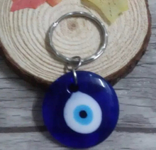 30mm Fashion Lucky Turkish Greek Blue Evil Eye Charm Pendant 25mm key ring Gift Fit DIY Keychain Jewelry Accessories Free 20Pcs 2024 - buy cheap