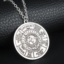 dongsheng jewelry Magical Exposure Threat Level Necklace Charm Retro Pendant Necklace For Women And Men Fashion Accessory 2024 - buy cheap