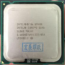 Четырехъядерный процессор Intel Core2 Q9400, четырехъядерный процессор LGA775 для настольного компьютера, 100% рабочий процессор для настольного компьютера 2024 - купить недорого