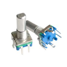 5ocs Original,Rotary encoder,code switch/EC11/ audio digital potentiometer,with switch,5Pin, handle length 20mm 2024 - buy cheap