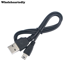 Cable de carga USB 2,0 A para reproductor MP3 y MP4, adaptador macho A Mini de 5 pines B, 80cm, 10 unidades/lote 2024 - compra barato