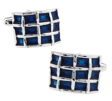 Free shipping  Newest  Arrival Shirt Cufflinks Blue Design Cufflinks Wholesale&Retail 100% Guaranteed++ 81608556 2024 - buy cheap