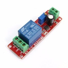 5PCS/LOT   NE555 Timer Switch Adjustable Module Time delay relay Module DC 12V Delay relay shield 0~10S 2024 - buy cheap