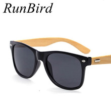 2018 Bamboo Sunglasses Men Wood Sun Glasses for Man Wooden Sunglasses Women Brand Designer Gafas Oculos De Sol Masculino R065 2024 - buy cheap