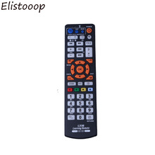 Elistooop l336 controle remoto inteligente, controle cópia com função de aprendizagem para tv cbl dvd 2024 - compre barato