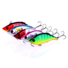 Plastic VIB sea fishing lure for Winter trout lures Wobblers With hook crankbait artificial pike bait minnow Fishing tackle 2024 - buy cheap
