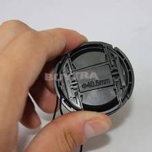 Black 40.5 mm Center Pinch Snap on Front Cap Cover For Sony Lens Filter 2024 - buy cheap