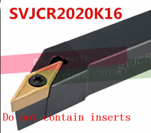 SVJCR2020K16 Indexáveis torneamento Externo ferramenta de suporte, 93 Graus CNC Carbide Virando Cortador, ferramenta de Tornear Torno Titular 2024 - compre barato