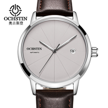 Top Brand OCHSTIN Luxury Men Watch Date Sports Automatic Mechanical Watches Male Clock Simple Style Leather Wrist Watch relogio 2024 - buy cheap