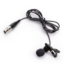 Professional Lavalier Lapel Condenser Microphone Microfone For SHURE Wireless Bodypack Transmitter mini 4 Pin XLR TA4F Plug 2024 - buy cheap