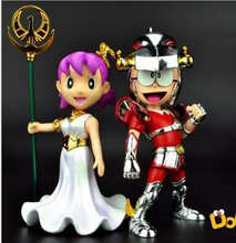 Doraemon Cos Saint Seiya Pegasus Athena Cosplay Nobita Nobi Minamoto Shizuka 13cm Toy PVC Action Figures Doll Toys 2024 - buy cheap