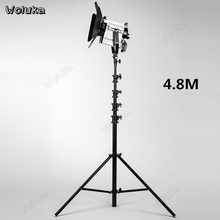 Heavy-duty 4.8m  Photography light stand studio background bracket support 5 sections telescopic lamp holder tripod CD05 T10 2024 - buy cheap