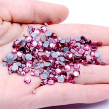 Crystal Hotfix DIY Rhinestones For Nails ss6-ss30 And Mixed Rose Strass Nail Art Glass Stone Glitter Decoration Design 2024 - buy cheap