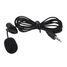 Mini micrófono Universal con Clip de 3,5mm para ordenador, manos libres, Mini Clip con cable, solapa, micrófono Lavalier para PC, ordenador portátil Lound Speak 2024 - compra barato