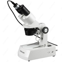 Stereo Microscope with USB Camera--AmScope Supplies 20X-40X Stereo Microscope with USB Camera 2024 - buy cheap