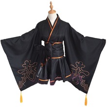2018 Game NieR Automata figure 2B 9S Fanart Kimono Suit Uniform Halloween Cosplay costume 2024 - buy cheap