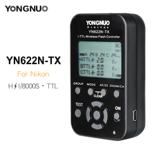 Yongnuo-transmisor de YN-622N-TX LCD inalámbrico, Controlador de Flash i-ttl 1/8000s, transmisor de disparo para Nikon DSLR 2024 - compra barato