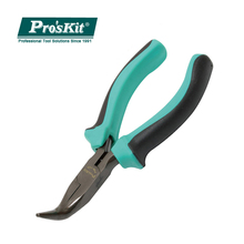 Pro'sKit PM-755  New Style 5 "Small Curved Needle Nose Pliers Cutting Pliers Wire Cutter Hand Tool Anti-skid Wear Durable 2024 - buy cheap