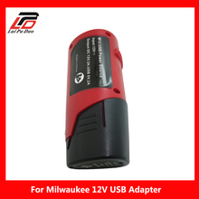 USB разъем питания зарядное устройство кобура M12 для Milwaukee 10,8 V/12 V литий-ионный аккумулятор USB устройство зимняя ткань зарядки адаптер 2024 - купить недорого