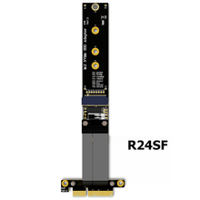 R44SF / R24SF M.2 NVMe SSD Удлинительный кабель твердотельный накопитель Riser Card Поддержка M2 для PCI Express 3,0 X4 PCIE полная скорость 32G/bps 2024 - купить недорого