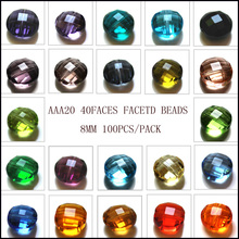 StreBelle AAA Button Shape Beads 8mm For Jewelry Making Diy Loose Spacer Beads 100pcs 2024 - buy cheap
