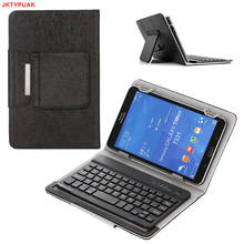 JKTYPUAK PU Leather Case for Prestigio GRACE 3101 4G 10.1 inch Tablet UNIVERSAL Wireless Bluetooth Keyboard Layout Customized 2024 - buy cheap