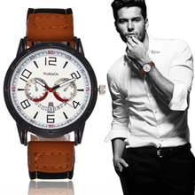 Elegant Fashion Men Watches Classic Design Analog Quartz Man Watch Leather Band Casual Sport Men Clock 2022 Erkek Kol Saati 2024 - buy cheap