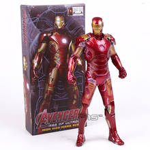 Crazy Toys Avengers 2 Iron Man Mark XLIII MK 43 PVC Action Figure Collectible Model Toy 12" 30cm 2024 - buy cheap