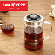 Kamjove-Olla de café a presión con prensas francesas, juego de té de vidrio resistente al calor, con método Pu 'er 2024 - compra barato
