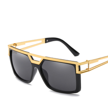Óculos de sol masculinos quadrados, design de marca em degradê, óculos de sol elegantes e confortáveis, 2019 2024 - compre barato