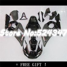 Nn-HOT SALES YZF R6 Fairing for  YZF R6 1998-2002 BLACK YZFR6 98-02 YZF R6 98 1999 2000 2001 02 Black Fairings kit for Yamaha 2024 - buy cheap