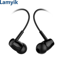 Lamyik L29 Wired Earphone High Bass Stereo In-Ear Earphones With Microphone Computer Sport Earbuds For Samsung Iphone Xiaomi LG 2024 - buy cheap