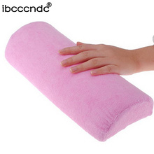 1 Pc Pink Soft Hand Rest Holder Professional Detachable Cushion Pillow Nail Art Design  Manicure Care Salon Equipment Tool 2024 - buy cheap
