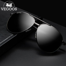 Мужские Солнцезащитные очки-авиаторы VEGOOS, поляризационные солнцезащитные очки-авиаторы с фильтром UV400, с антибликовым покрытием, в классическом стиле, для вождения, #3075 2024 - купить недорого