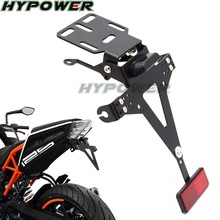 Suporte de placa de moto para motos, com luz led, para honda xl cx 500, 600, xt 2024 - compre barato