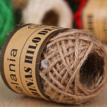 10M Jute Twine Natural Rustic Wedding Decoration Craft Twisted Rope String Cord Accessories Vintage Festive Event Party Supplies 2024 - buy cheap