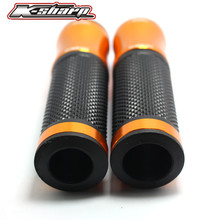 9 color CNC Motorcycle Aluminum Rubber Gel Hand Grips 7/8" Handle Bar Sports Bikes for HONDA  CBF1000 CBR1100XX / BLACKBIRD X-11 2024 - buy cheap