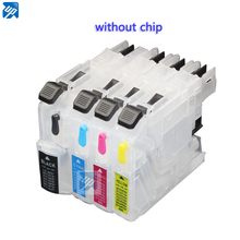 4pcs refillable ink cartridge For Brother LC123 LC125 LC127 lc121 LC133 lc137LC113 LC103 LC563 NO CHIP 2024 - buy cheap