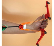 Bow for shooting Children Bow And Arrow Shooting Slingshot Toy Set Safety Soft Slingshot Sucker Simulation Outdoor Toys 2021 2024 - buy cheap
