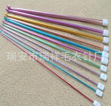 Wholesale 11pcbag 20bag/lot Knitted Needlework Crochet Aluminum Knitting Needles Hooks DIY Tool 27cm Single point NEEDLE-739182 2024 - buy cheap