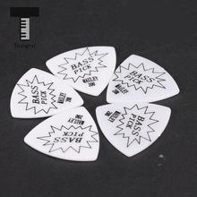 Tooyful Professional 5Pcs Non-Slip Electric Jazz Guitar Picks Thickness 2mm Durable POM Bass Picks Plectrums Acce ssory White 2024 - buy cheap