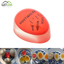 Экологичный таймер для яиц, индикатор для мягких вареных яиц, меняющий цвет, дисплей для яиц, приготовленных градусов, мини-яичный котел, домашний кухонный таймер 2024 - купить недорого
