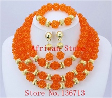 African Beads Jewelry Sets Nigerian Wedding Jewelry Sets Full Beads Indian Bridal Jewelry Sets Hot BS303-2 2024 - buy cheap