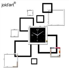 Novo relógio de parede design moderno diy relógios reloj de pared grande decorativa home decor sticker europa sala de quartzo acrílico 2024 - compre barato