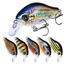 Señuelo de pesca CrankBait, Wobblers de 5,2 cm, 8,5g, flotante, de plástico Artificial, cebo duro, lubina 2024 - compra barato