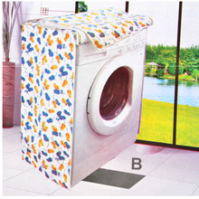 Waterproof Durable Washing Machine Covers Zippered Dust Cover Case Sunscreen Enclosures Floral Flower Pattern Thicker W20 2024 - buy cheap