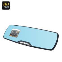 Зеркало заднего вида Full HD DVR - 1080P, обзор на 120 градусов, экран 2,7 дюйма, датчик движения, циклическая запись 2024 - купить недорого