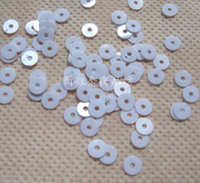 4mm sequins PVC Porcelain White glitter DIY stage clothing accessories,wedding decorations 2024 - buy cheap