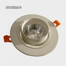 Newest Hight light White shell 30W COB Downlight Dimmable LED Downlight Recessed LED Down Lights Warm Cold White AC110V/AC220V 2024 - buy cheap